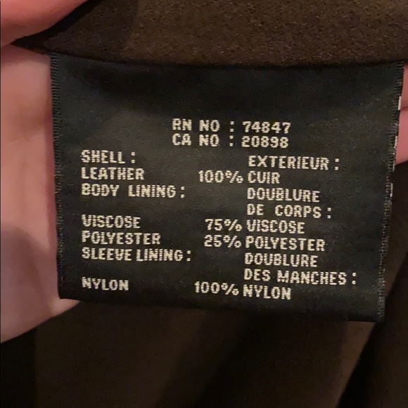 Andrew Marc Leather Jacket - Picture 4 of 8